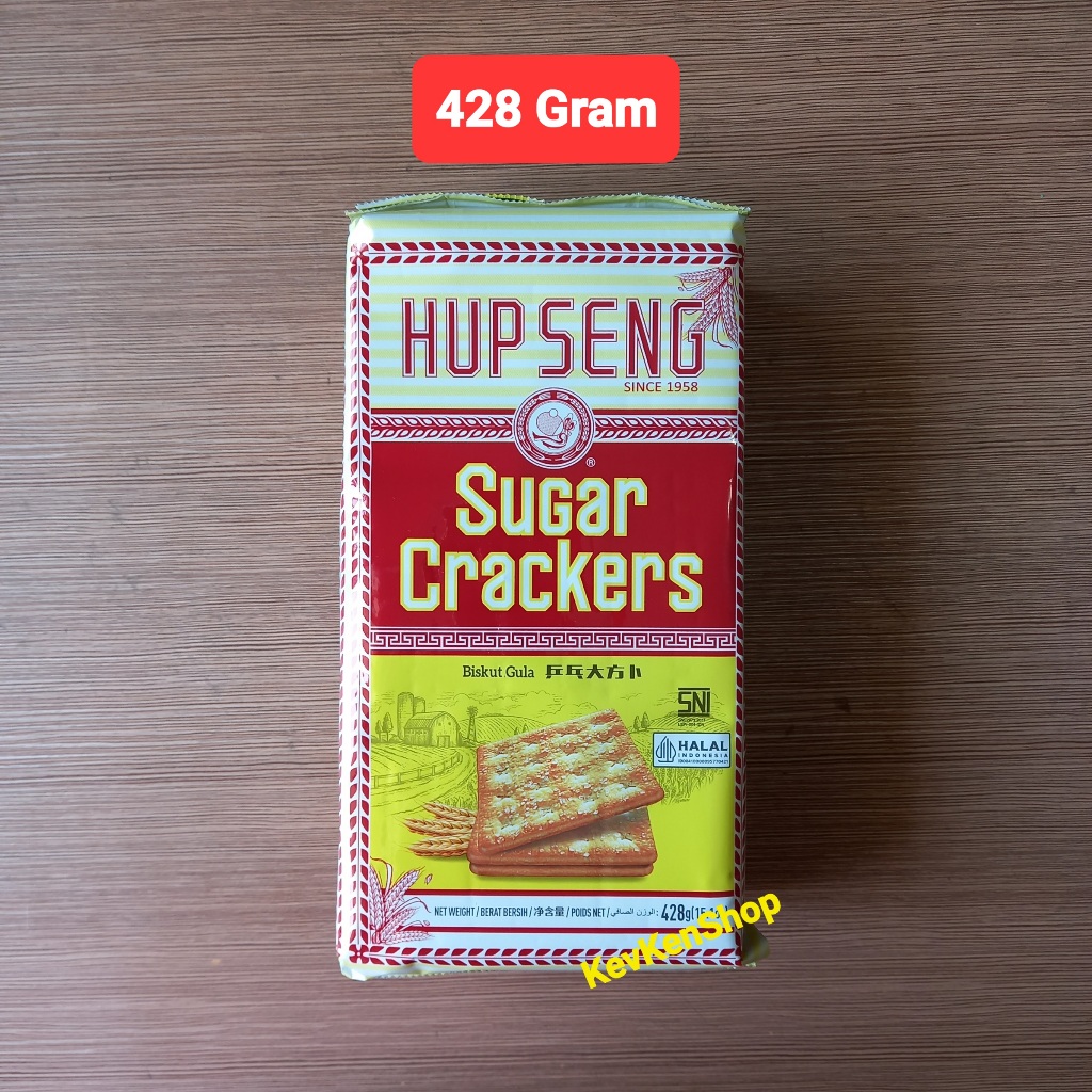 

Bella Belli Hup Seng Cream Crackers Atau Sugar Biskuit Kreker Gula 428Gram Hupseng Harga Per Bungkus