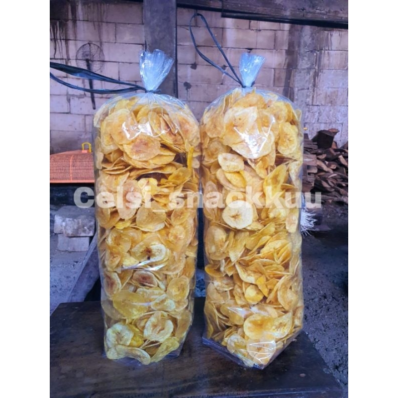 

1KG Keripik pisang kepok asin ,premium enak gurih lezat bisa COD