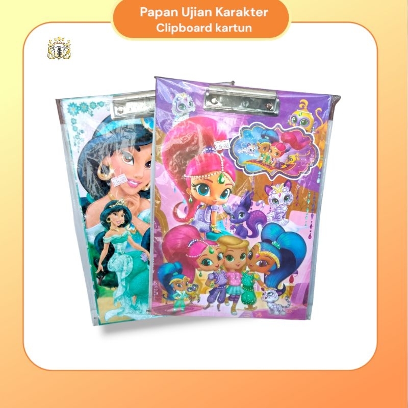 

Clipboard Kayu Karakter / Papan Ujian Bergambar tema Kartun / Papan Jalan Anak / Atribut Sekolah / Serbaguna