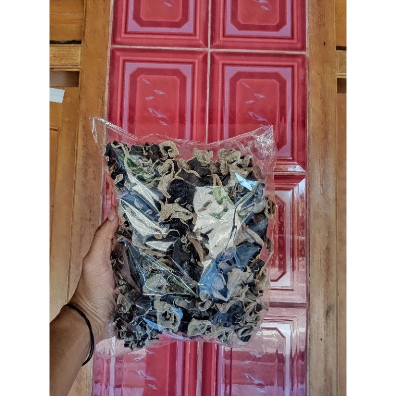 

jamur kuping kering hitam kemasan 250gram termurah