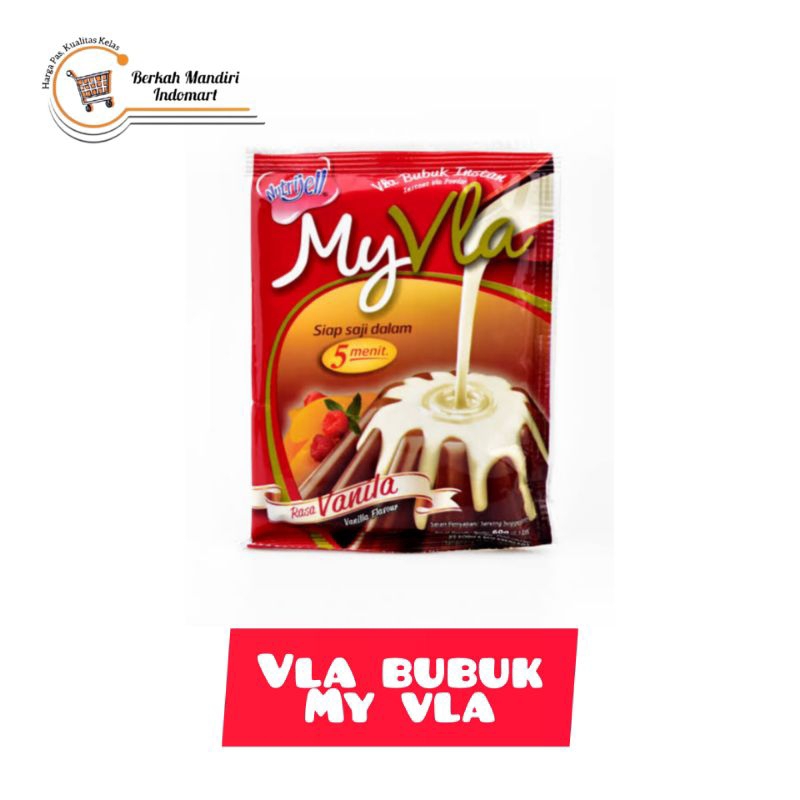 

Nutrijell My Vla Bubuk Instan Vanilla 60 gram