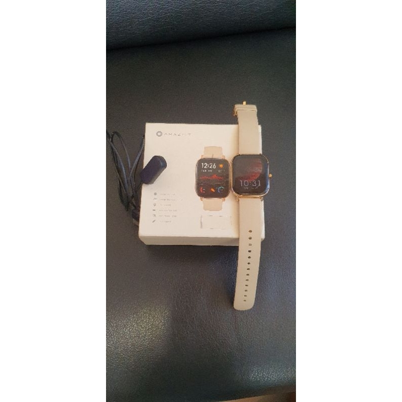 Smartwatch Amazfit GTS Gold Lengkap