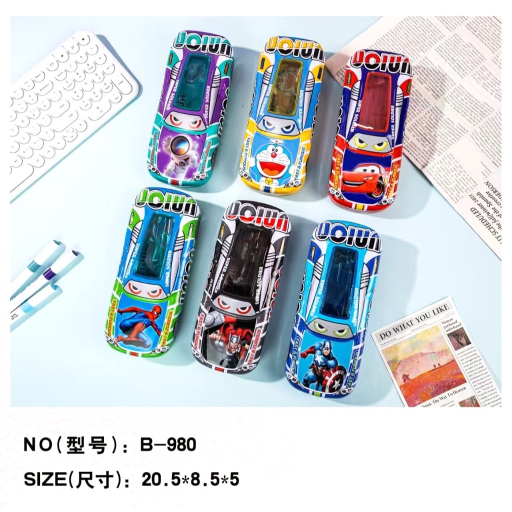 

Tempat Pensil Kaleng Mobil B-980(1pcs)