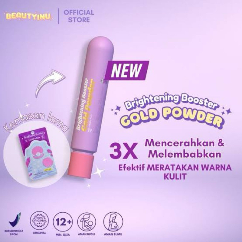 BEAUTYINU BRIGHTENING BOOSTER GOLD POWDER
