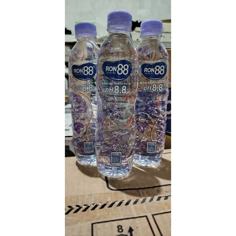 

Ron88 Alkaline Water 400ml pH 8.8+ (Box isi 24 Botol)