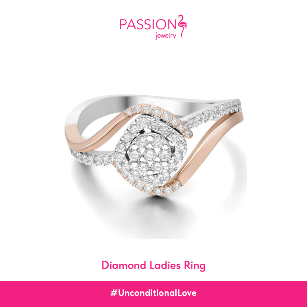 Passion Jewelry Cincin Berlian Wanita - CWF2495