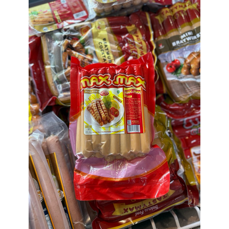 

MAX MAX Sosis Ayam Long 500 Gram
