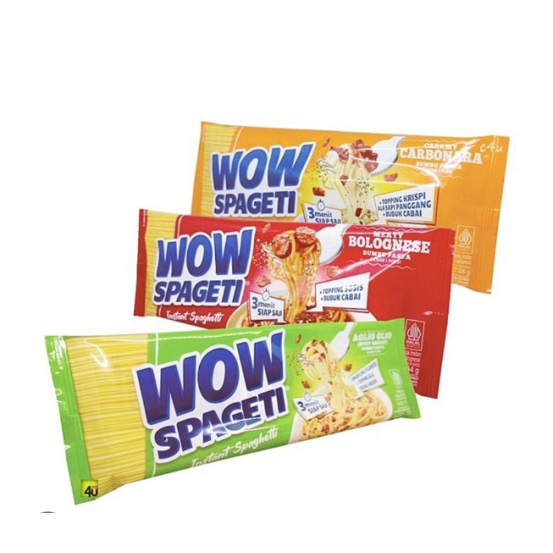 

WOW Spageti 3Varian Spaghetti Instant