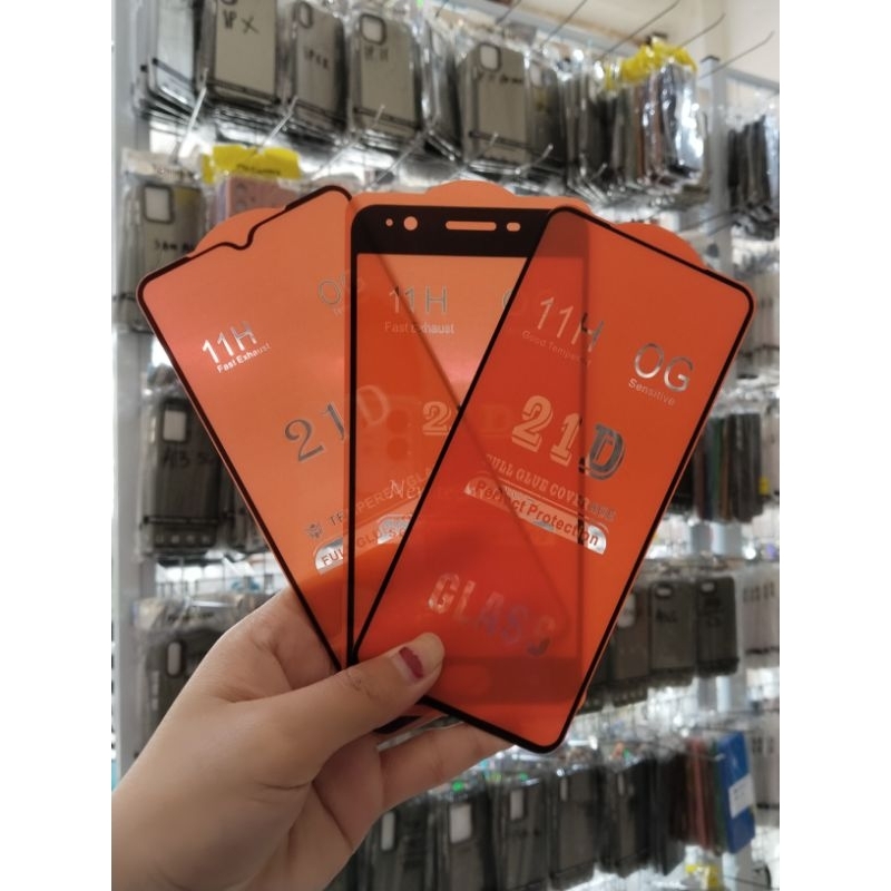 TEMPER GLASS FULL LAYAR HP OPPO