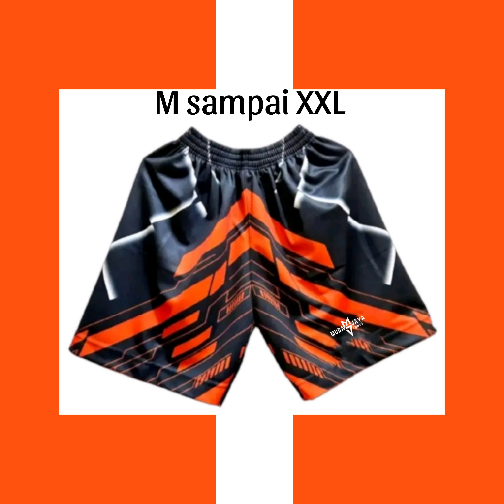 celana voli kolor volly volleyball full printing terbaru vollyball badminton futsal running training