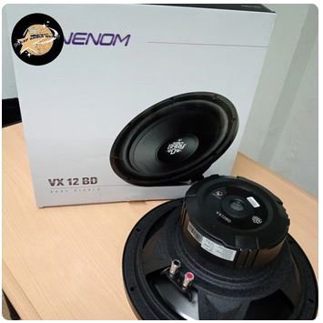 SUBWOOFER VENOM DIABLO VX 12 BD SINGLE COIL 12 INCH / VENOM DIABLO 12 INCH VX12BD