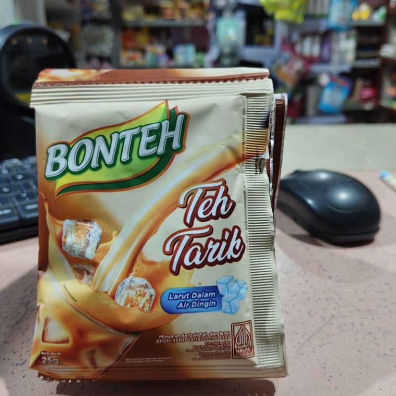 

Bonteh Teh Tarik 1 renceng isi 10 sachet @25 gr