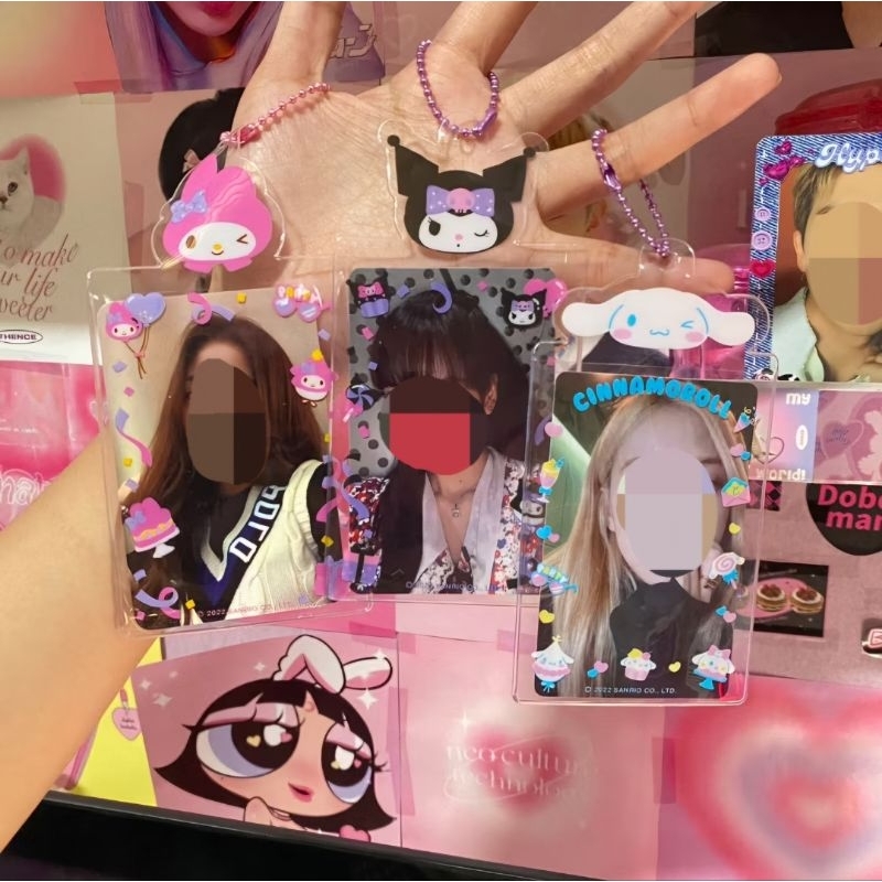 

Card Holder Motif sanriyo lucu pvc bening (300)