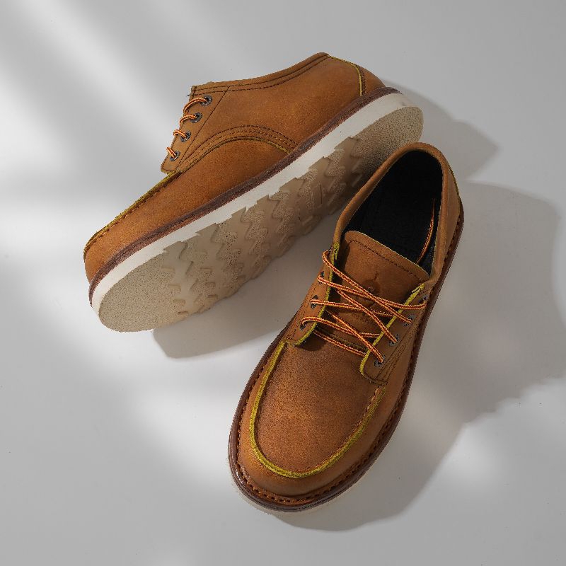 Piede - Campo Moctoe 4 Hole Leather outsole Tan series