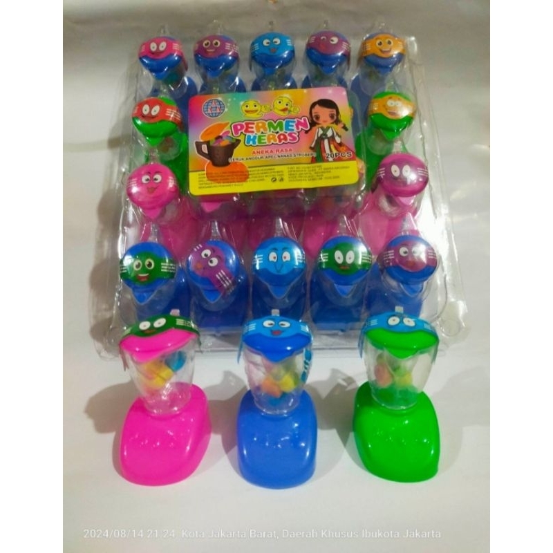 

Permen Keras Bentuk Blender Isi 20 Pcs