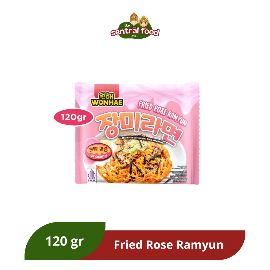 Wonhae Fried Rose Ramyun 120g