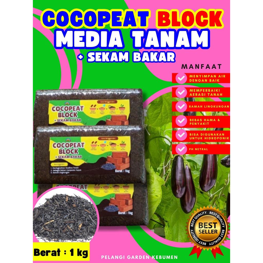 TERBAIK  Cocopeat Asia Tani, Cocopeat Alas Hamster