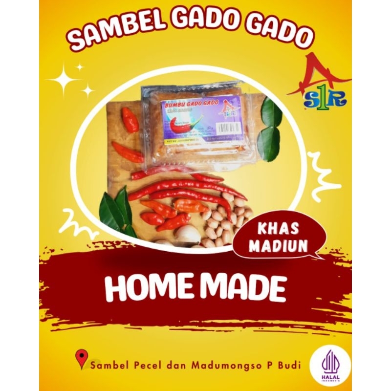 

Bumbu Gado Gado | Sambel Gado Gado | Bumbu Ketoprak