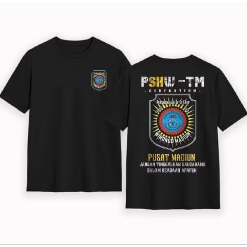 KAOS PSHW-TM:  SIMBOL PERSATUAN & KEKUATAN  PUSAT MADIUN