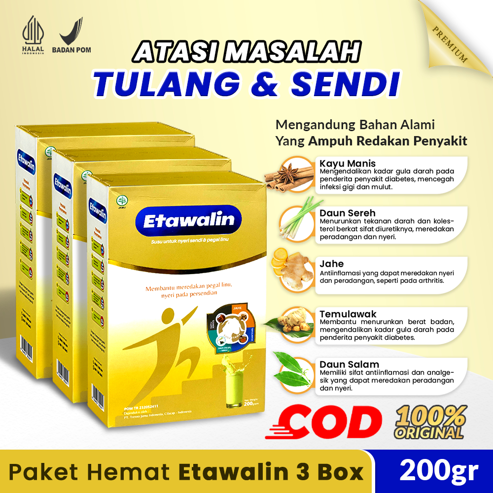 

ETAWALIN- Susu Etawa 100% Original Herbal Untuk Tulang & Sendi Harga Grosir