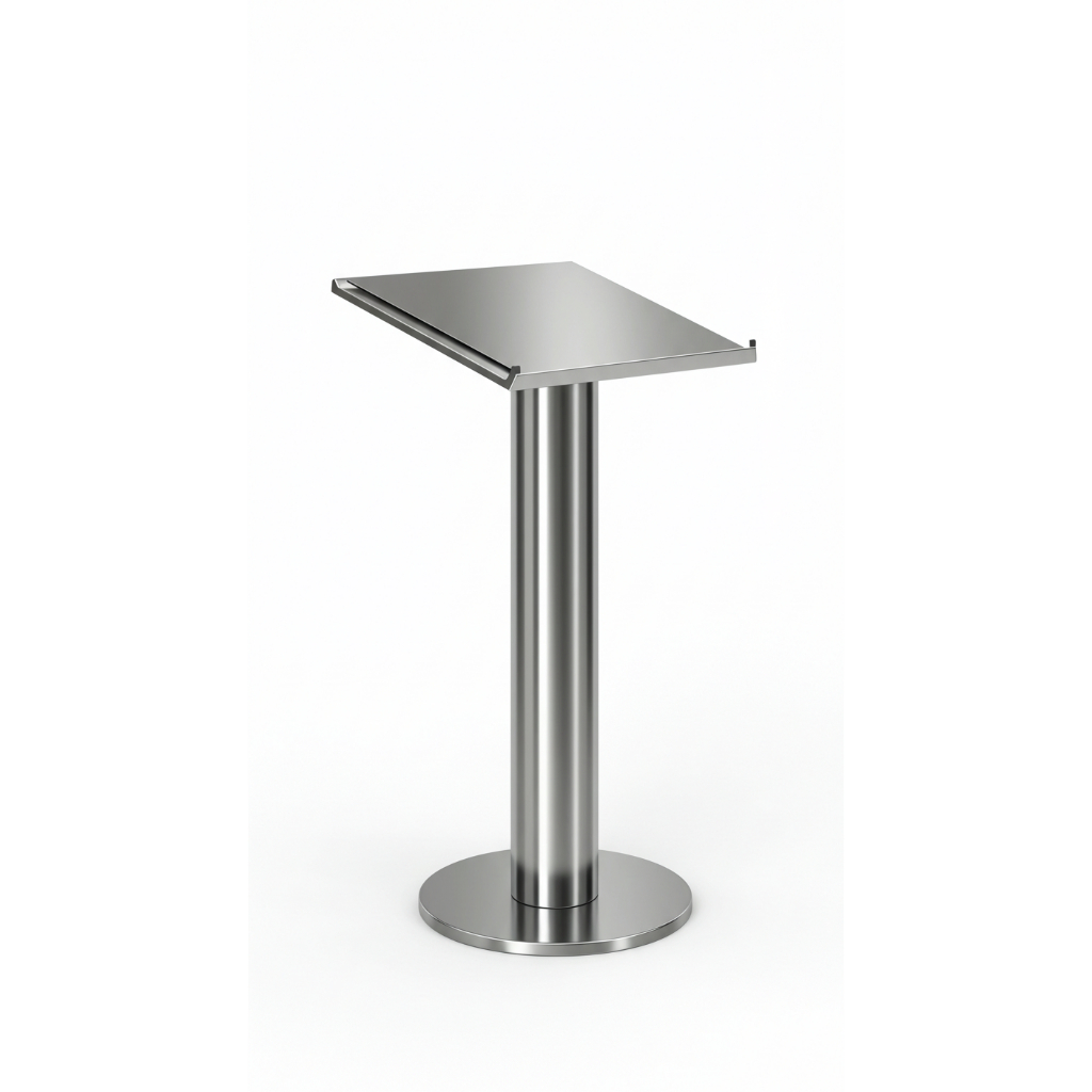 Stand Menu Stainless Steel