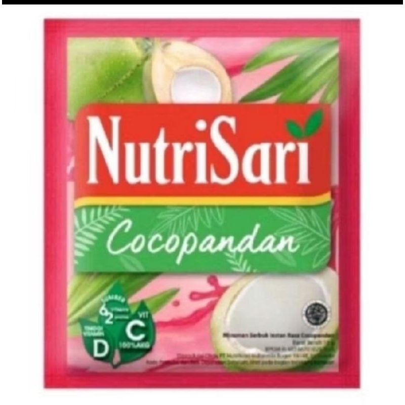 

Nutrisari Cocopandan Renceng isi 10pcs