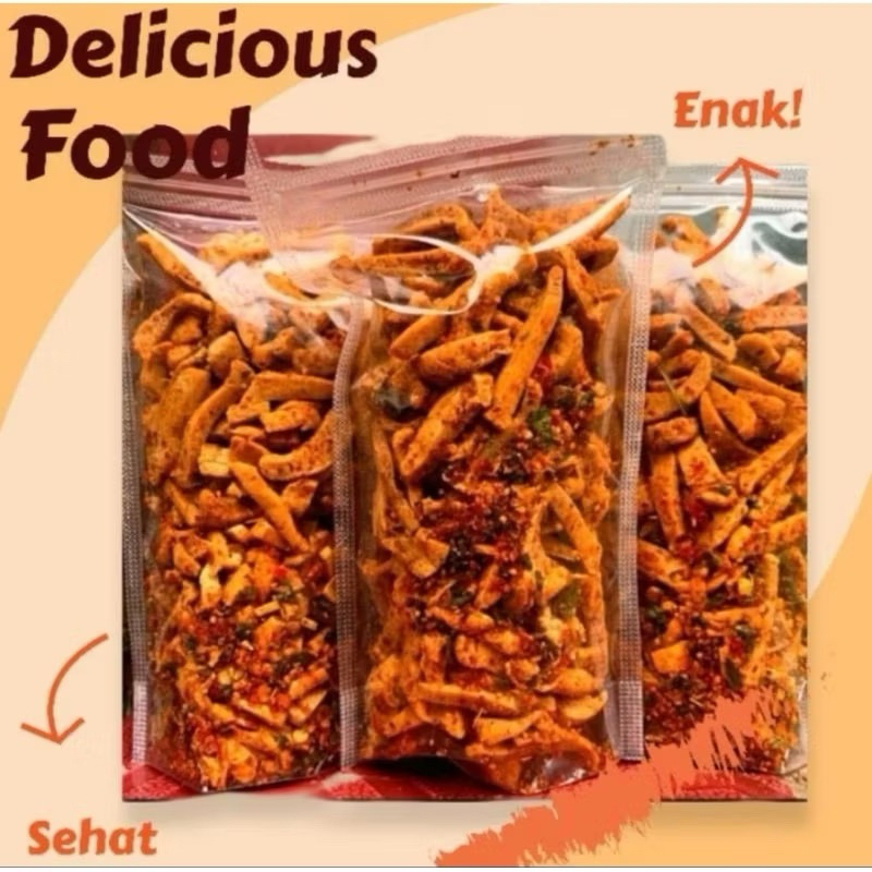

100GRAM BASRENG PEDAS DAUN JERUK BASRENG ORIGINAL DAUN JERUK BAKSO GORENG JAJANAN BANDUNG SNACK CEMILAN HALAL RESELLER WELCOME STANDING POUCH GURIH CRISPY PEDAS