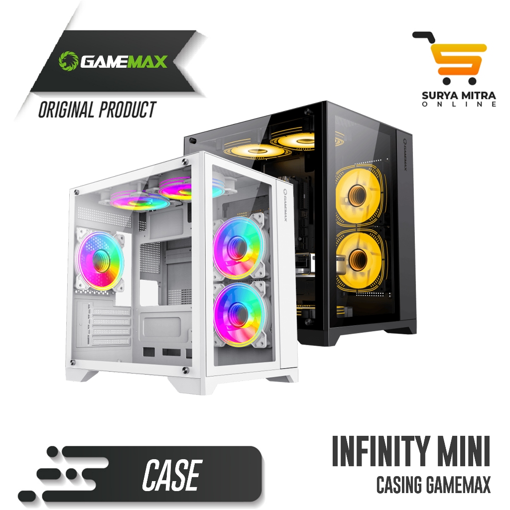 Casing Gamemax Infinity Mini ITX PC Case