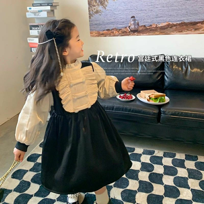 DRESS HITAM STYLE EROPA