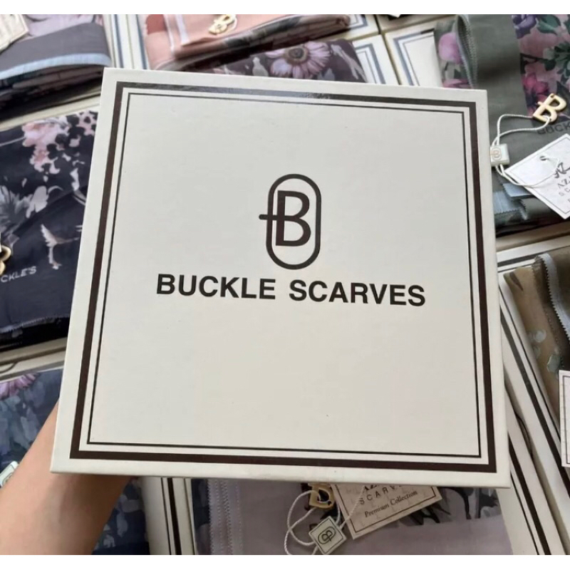 HIJAB MOTIF BUCKLE SCARVES PACKING BOX