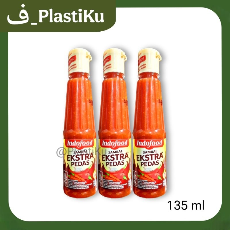 

Sambal Ekstra Pedas Indofood Botol 135 ml