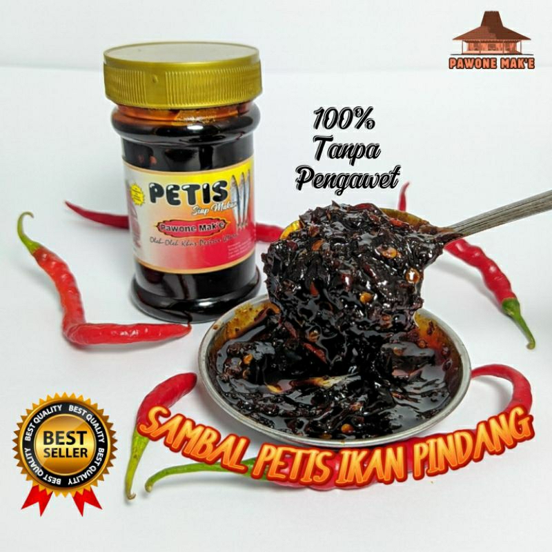 

(Pawone Mak'e) Sambal Petis Ikan BEST SELLER Extra Pedasss
