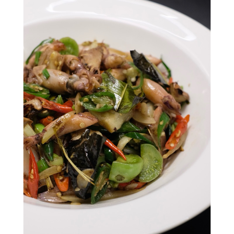

Cumi Asin Tumis by Sade Kitchen