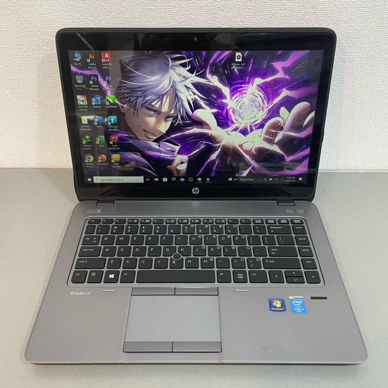 Hp Elitebook 840 G2 TOUCHSCREEN Core i5-5th gen Ram 4gb Ssd 128gb