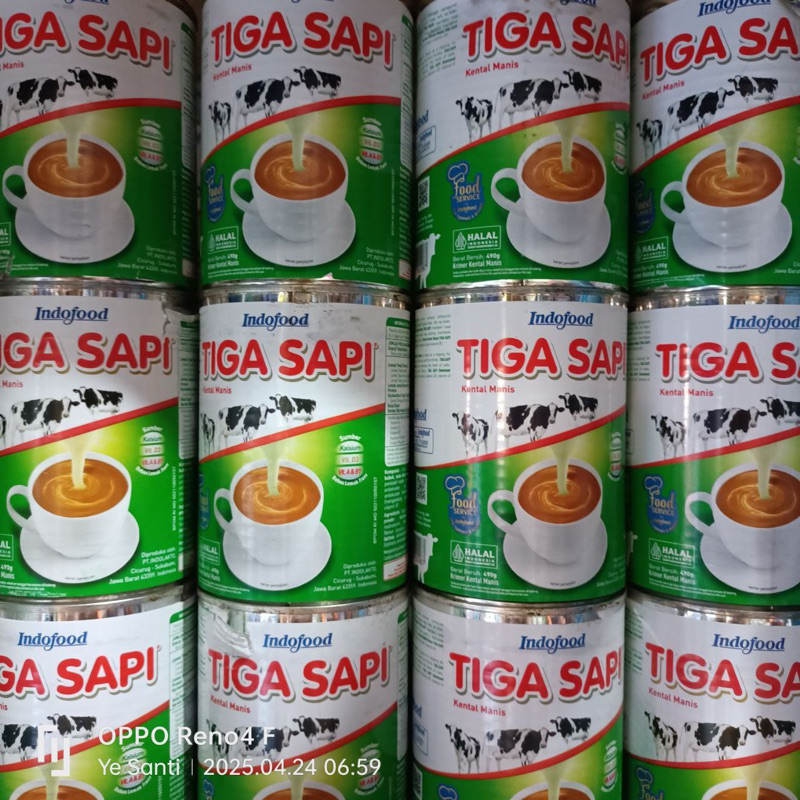 

Susu Tiga Sapi 490g
