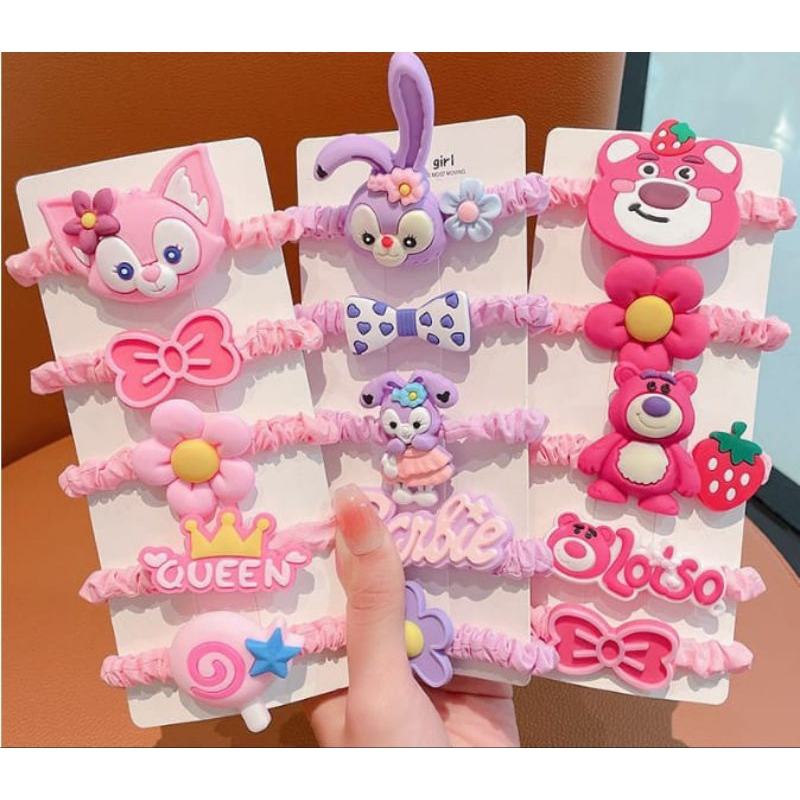 Ikat rambut anak perempuan ikat rambut  anak kuromi ikat rambut anak lotso ikat rambut anak melodi