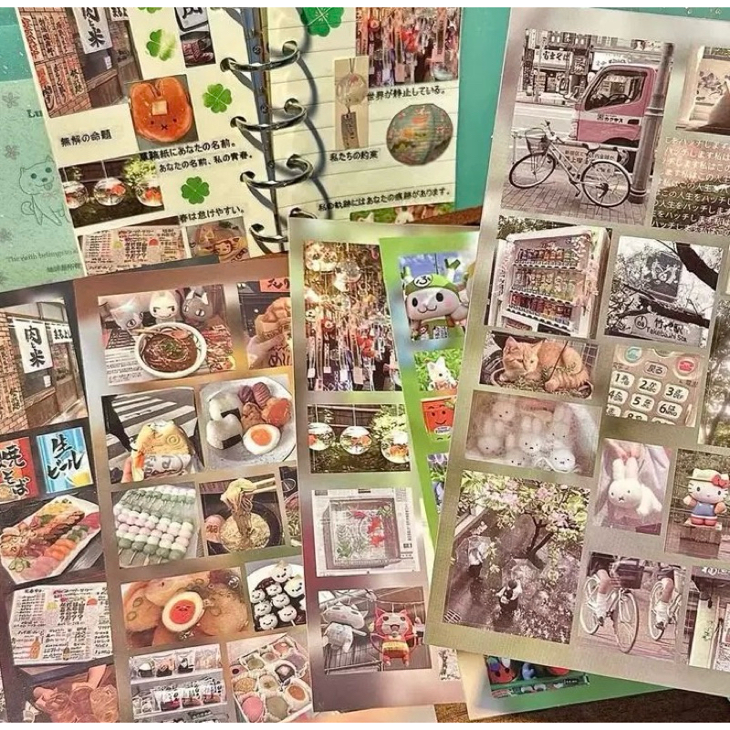 

JAPANESE STICKER SHEETS SET