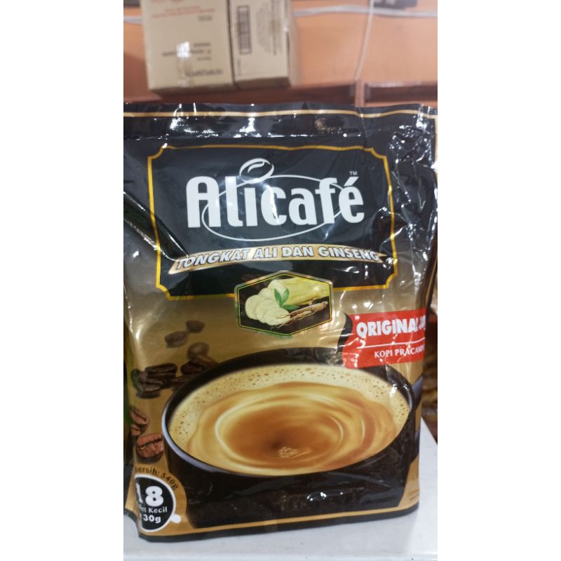 

Alicafe 5in1 Tingkat Ali dan Ginseng 18 sachet