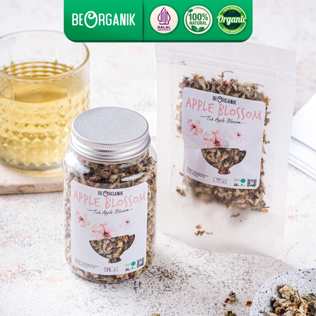 

Apple Blossom Flower Tea / Teh Bunga Apel Beorganik