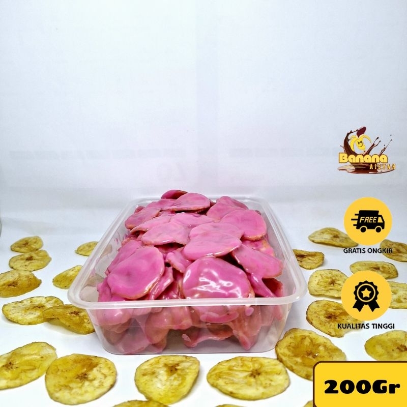 

Keripik Pisang Lumer Berat 200gram 5 Varian Rasa