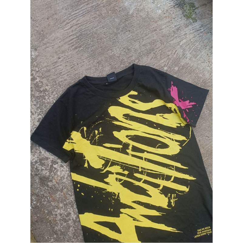 Kaos Band Jepang One Ok Rock Ambitions Official Merchandise