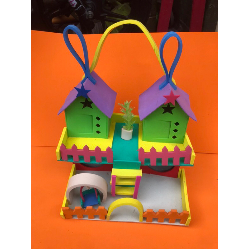 Rumah kelomang model tingkat