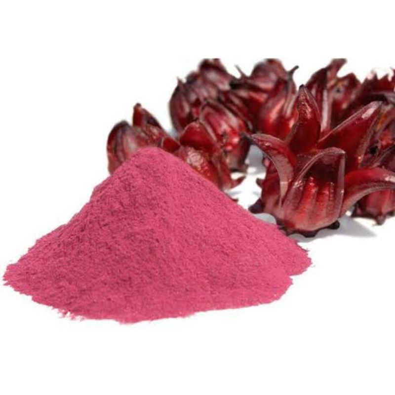 

Bubuk Serbuk Bunga Rosella Merah 250 Gram