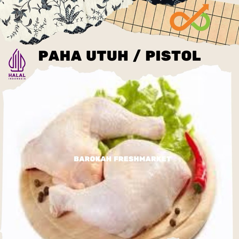 

Paha Utuh / Paha Pistol 1 Kg