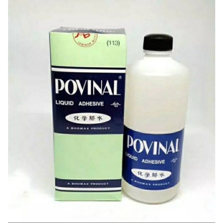 

Refill Lem Kertas Povinal 113 500ml Cair Putih Bening Besar (Bisa Untuk Slime)