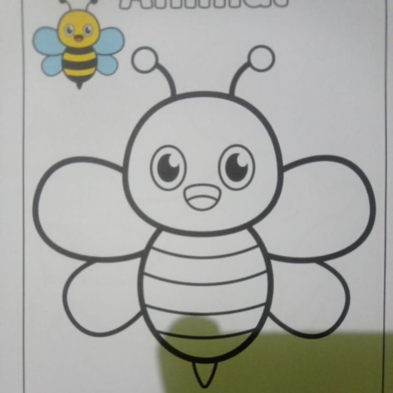 Kertas Mewarnai Tebal 20 lembar