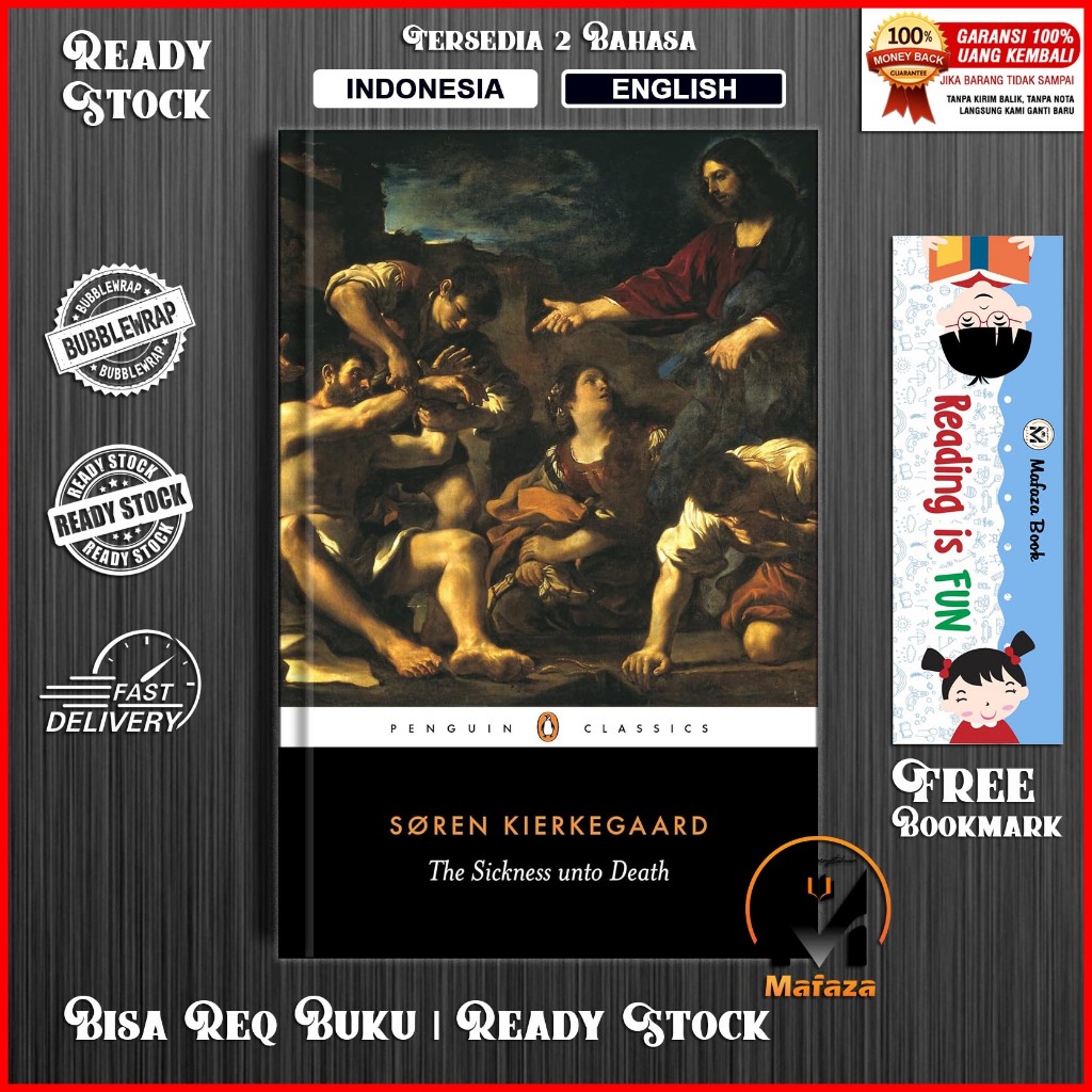 The Sickness Unto Death by Søren Kierkegaard (English/Indonesia)