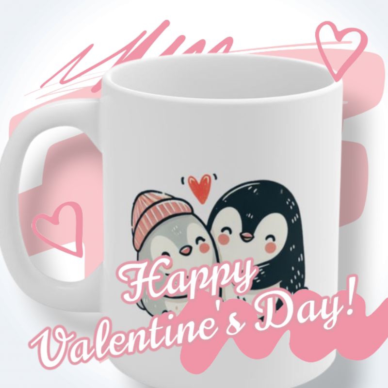 Mug Custom couple imut lucu