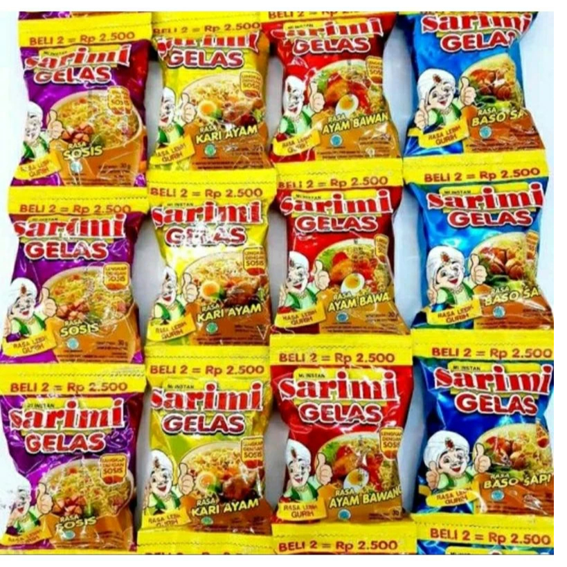 

MURAH Sarimi Gelas 1renceng 10pcs / Mi Sarimi / Mie Instan