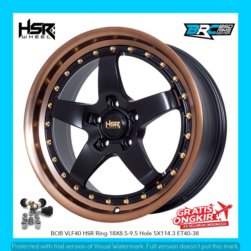 Velg mobil honda civic toyota camry honda hrv dll hsr bob ring 18